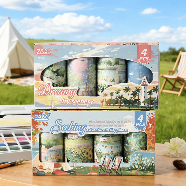 Fascinating Landscape Series Washi Tape Set