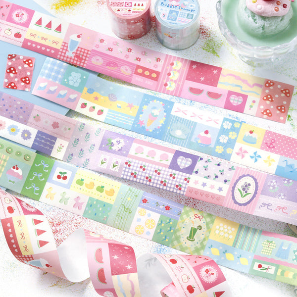Graffiti Little World Series Die Cutting Washi Tape