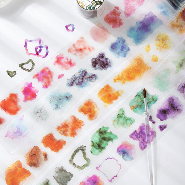 Breath of Colors Series Die Cutting PET Tape
