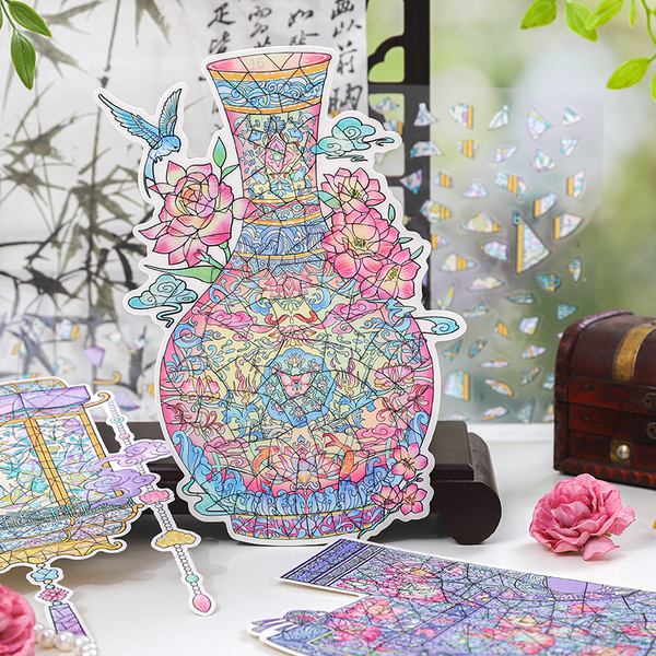 Historical Traces Series 3D sticker