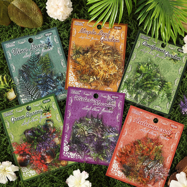 20PCS Leaf Vine Garden Series sticker