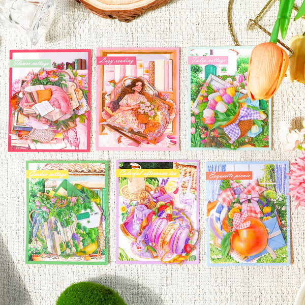 25PCS The blooming season sticker