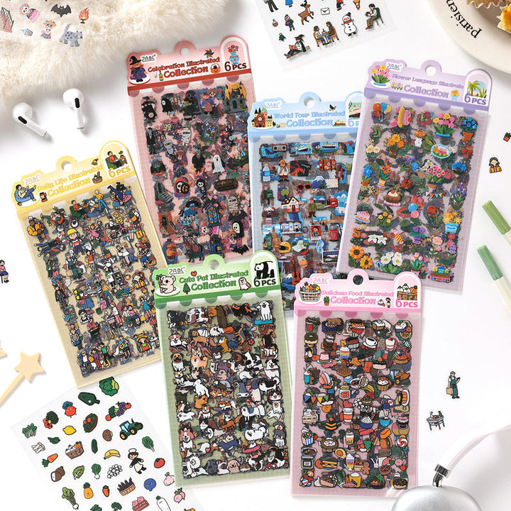 All Things Collections series sticker – Journaldream