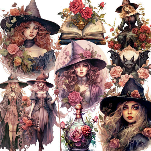 20PCS The Witch of Flowers sticker