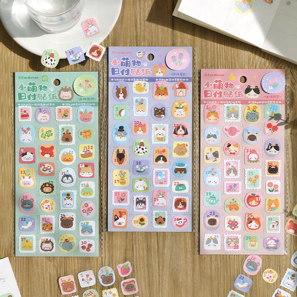 1PCS Forest cute story series sticker