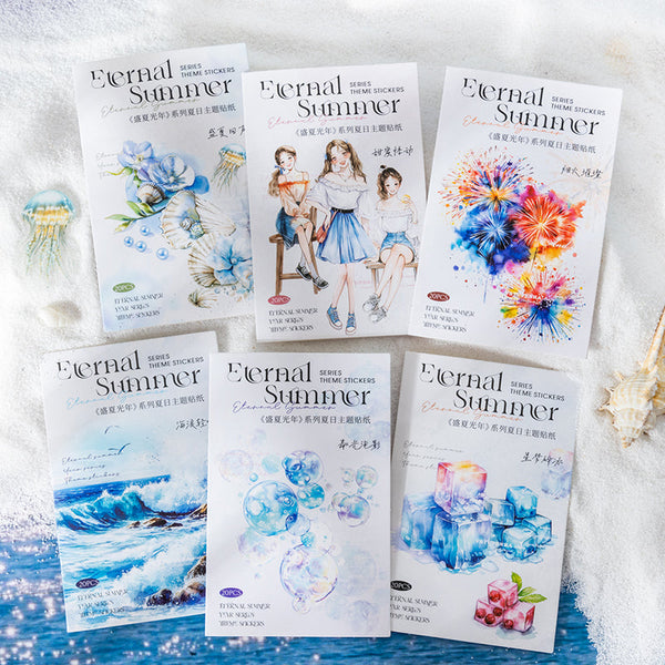 20PCS Eternal Summer Series sticker