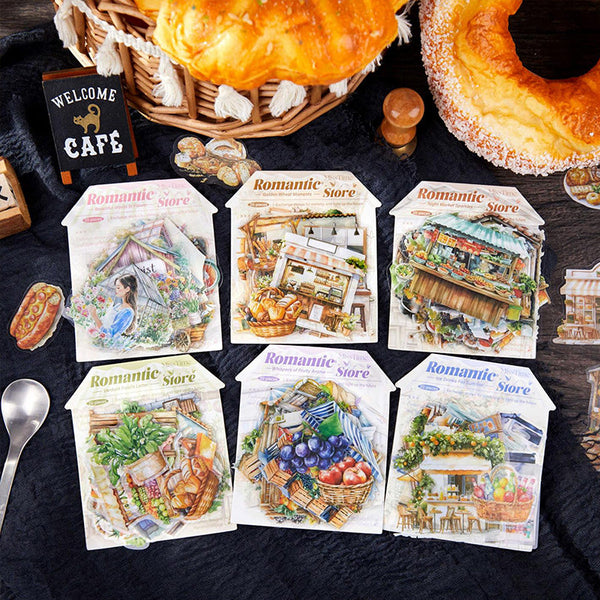 20PCS Romantic Store Series sticker