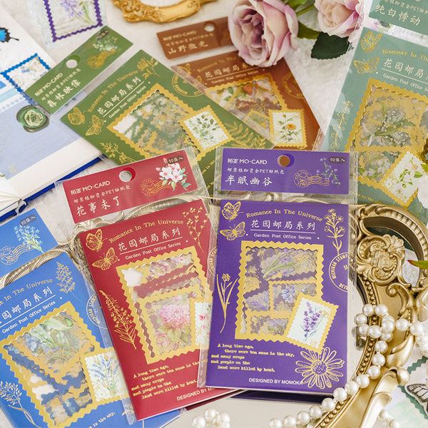 30PCS Garden Post Office Series sticker