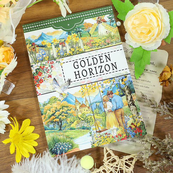Golden Horizon sticker book