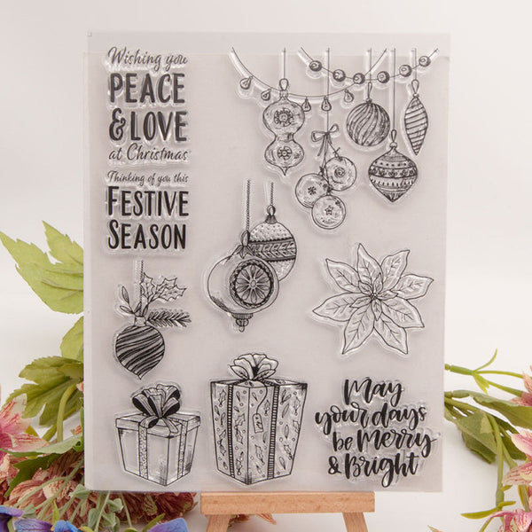 Clear silicone stamp