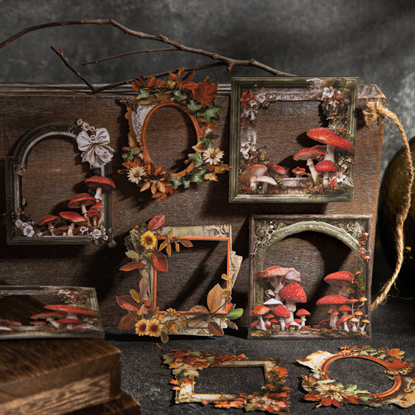 10PCS Collection Specimen frame series sticker