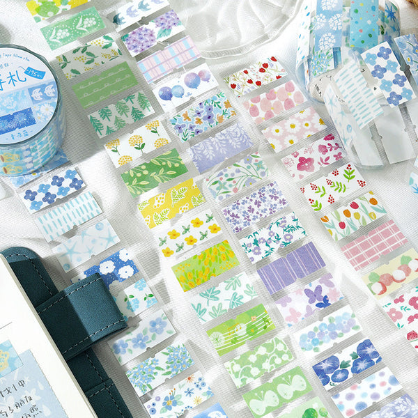 Notes from mountain series Die Cutting Flash Self-adhesive Tape