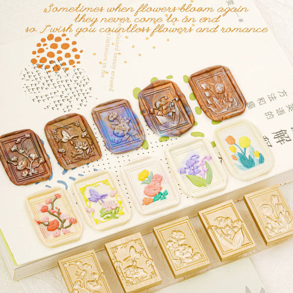 Bunch of flowers Series Wax Seal Stamp