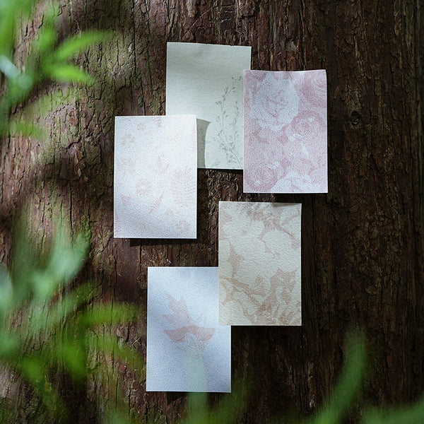30PCS Collect Light and shadow series material paper