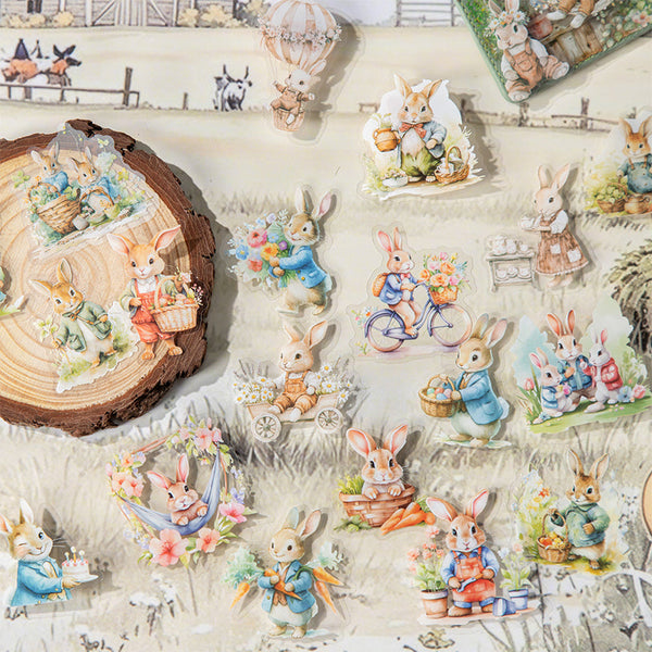 15PCS The Life of Peter Rabbit series sticker