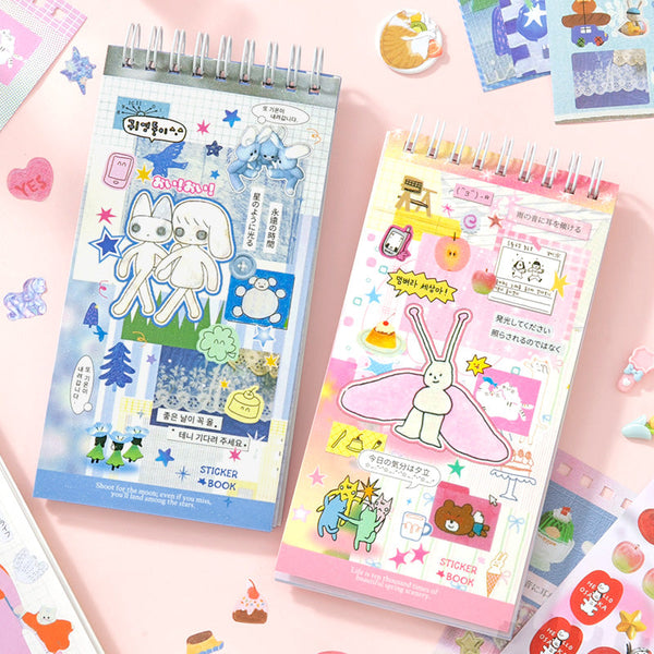 20PCS Wonderful Moments Series sticker book