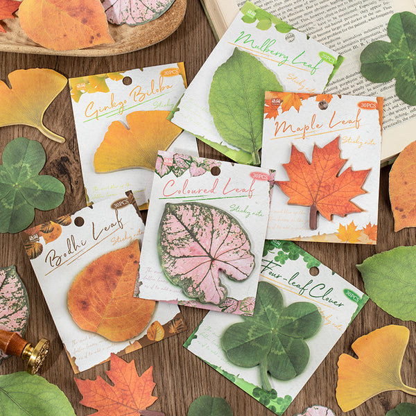 30PCS Tree letter paper series note paper