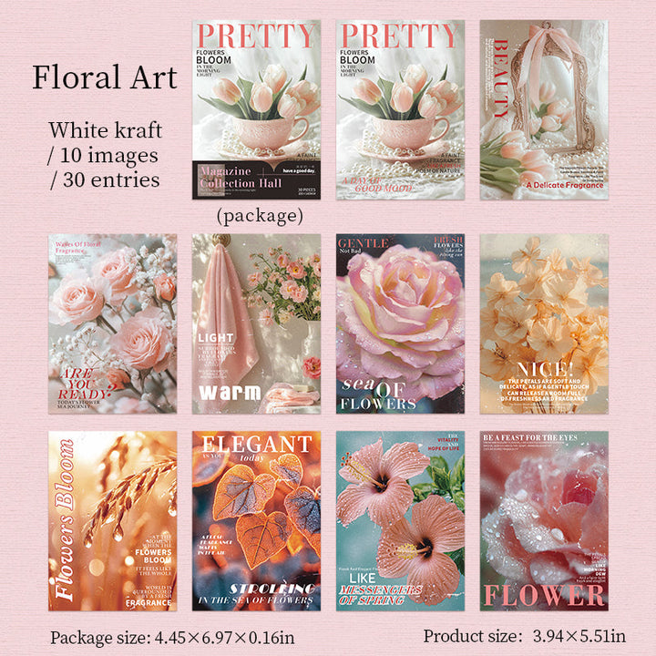 Magazine Material 30PCS Magazine Collection Series material paper – Journaldream