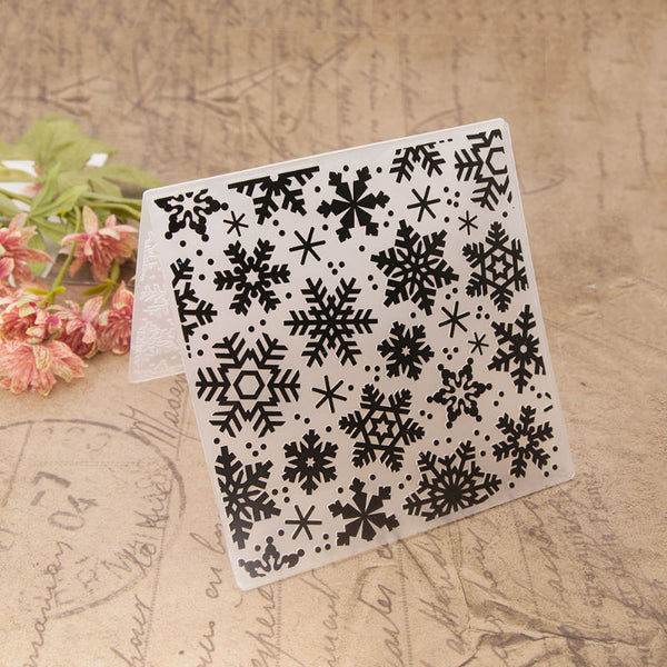 DIY embossing template
