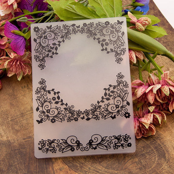 DIY embossing template