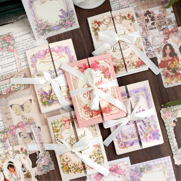 50PCS Record the Spring Day series material paper