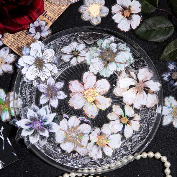 20PCS Shared Flower Sea Series Sticker