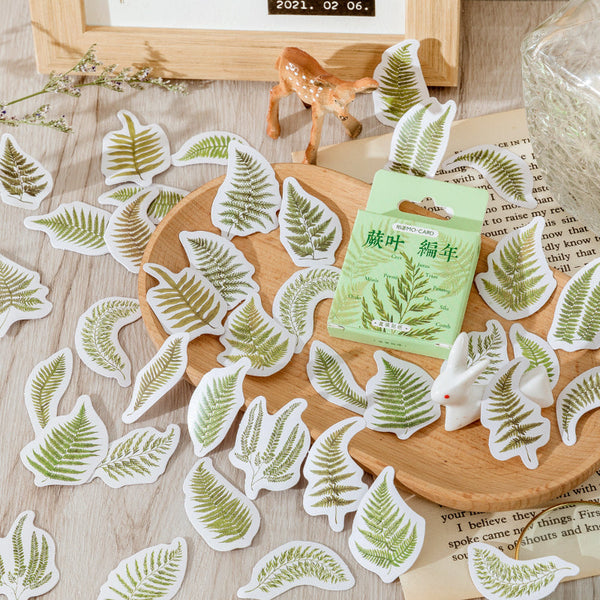 46PCS Fern leaf Chronicles sticker