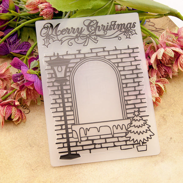 DIY embossing template