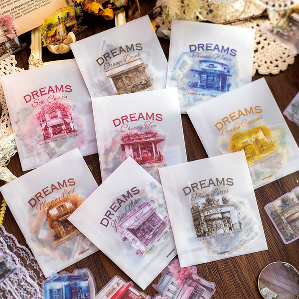 10PCS Dream painting series sticker