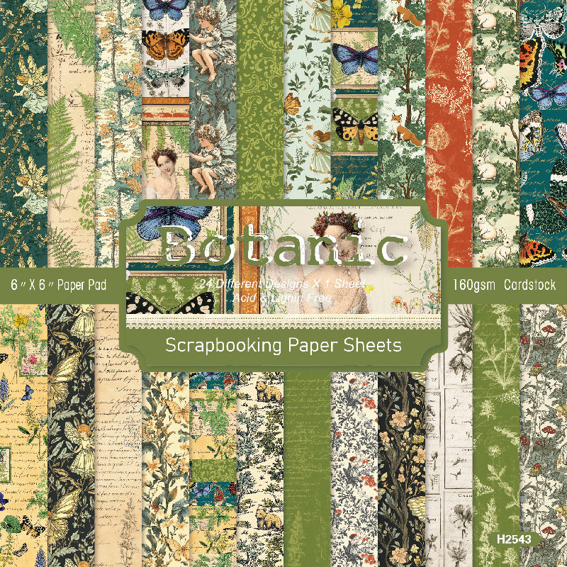 Botanic background paper – Journaldream
