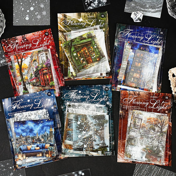 15PCS Moments of Fleeting Light Series sticker