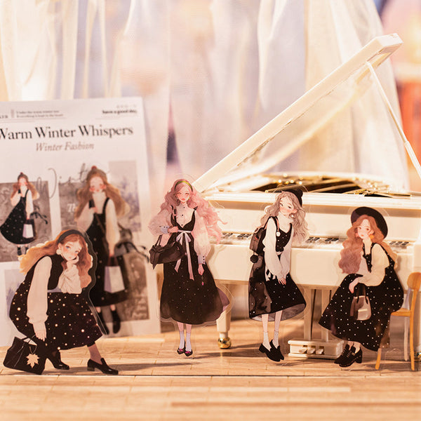 20PCS Warm Winter Whispers Series sticker