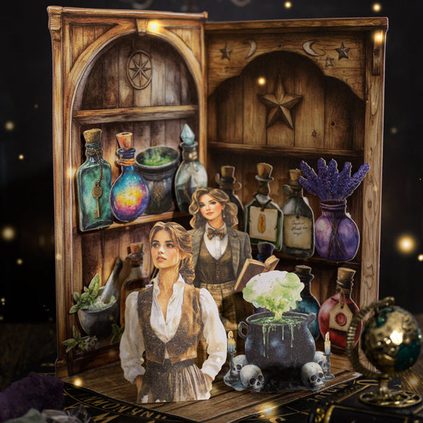 25PCS Magic arbitrary cabinet series sticker