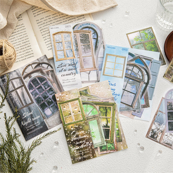 20PCS Window Weather Series sticker