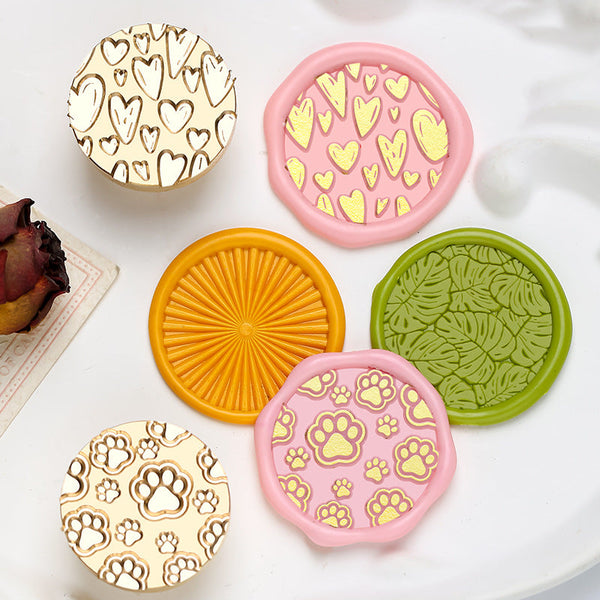 2.5cm Archaic texture series Wax Seal Stamp