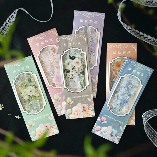 20PCS Lace corridor series sticker