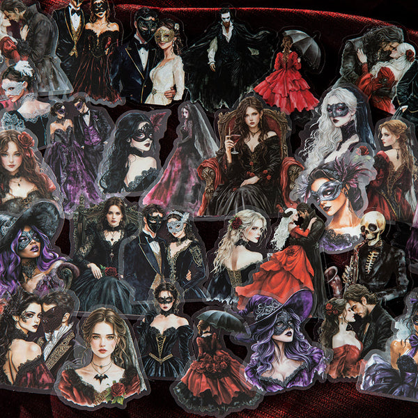 25PCS Gothic Ball Series sticker