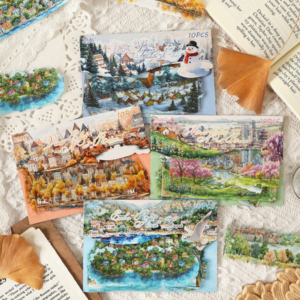 10PCS Season Market Era Series sticker
