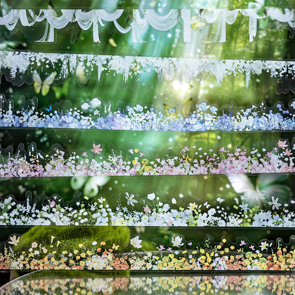 Flower Chasing Dreams Series PET Tape
