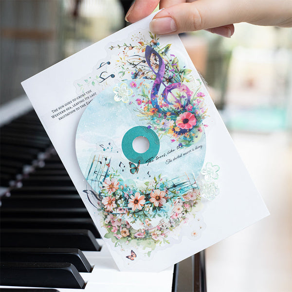 10PCS Spring ballads series sticker