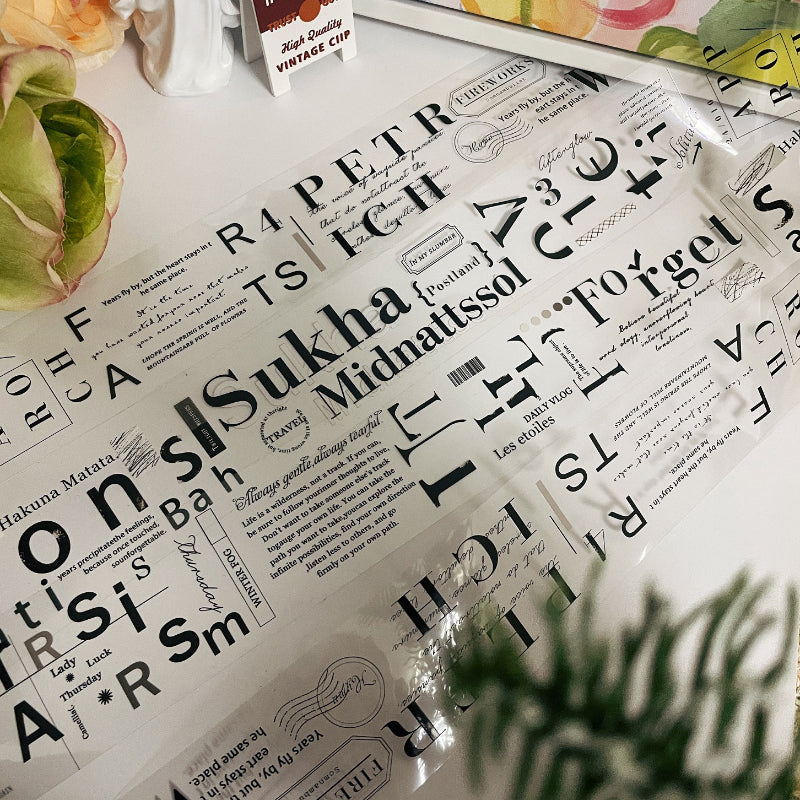 Tapes Paragraph 5cm*120cm Paragraph shading PET Tape – Journaldream
