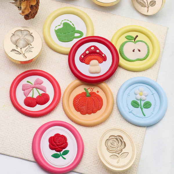 Embroidery series Wax Seal Stamp