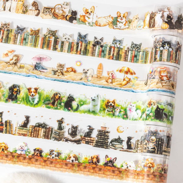 Cute Pet Time Series PET Tape
