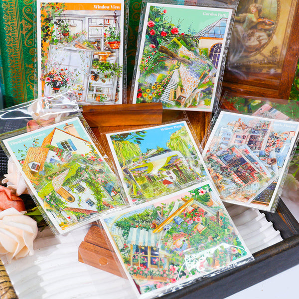 30PCS Small Town Chronicles Series sticker