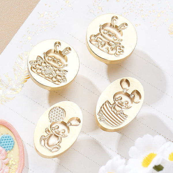 Easter Bunny Series Wax Seal Stamp