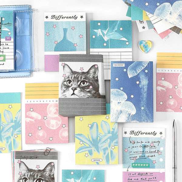 80PCS Star Fragment Series note paper