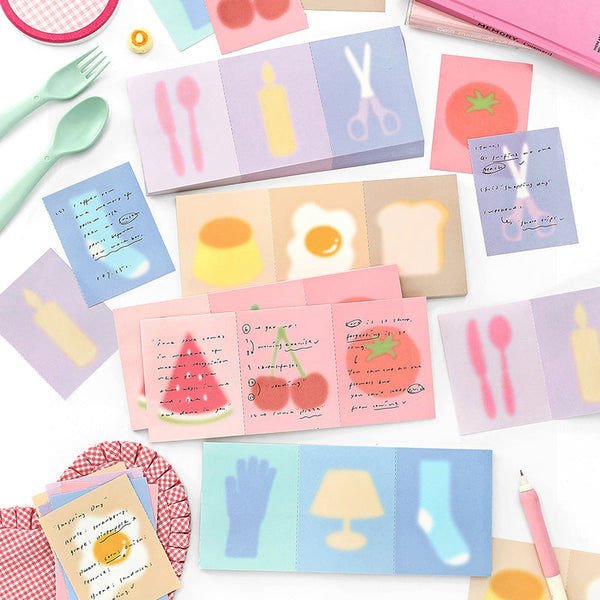 80PCS Little Moments Series note paper