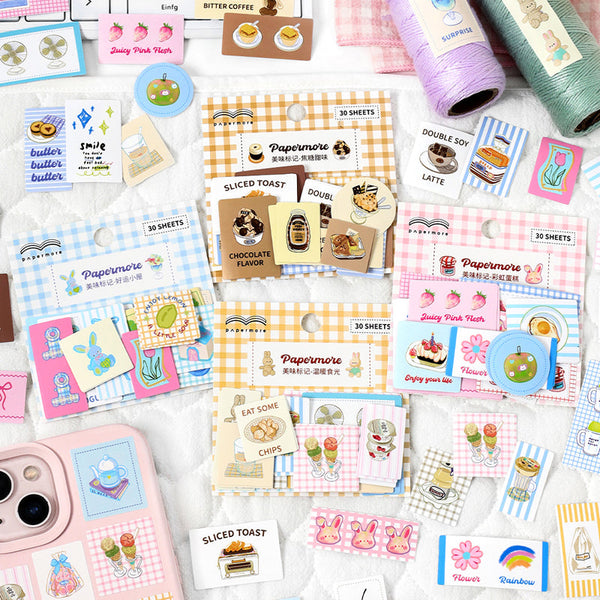30PCS Delicious Mark series Sticker